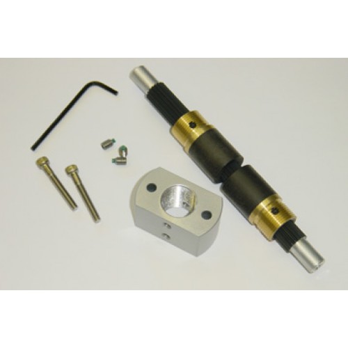 Spline Shaft Kit, Aluminum - 150mm