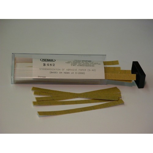 Sandpaper Strips, S-42 (100 pcs.)