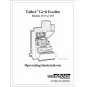 Operating Instructions - Model 155 & 255 Grit Feeder